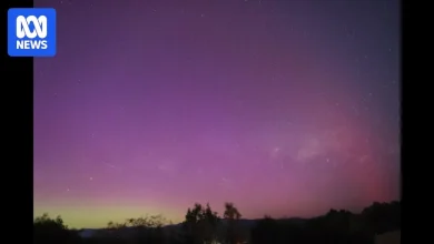 VIDEO: Aurora australis viewed from Mt Stromlo Observatory in Canberra