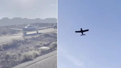 VIDEO: Cleared to take off on... what? Plane takes off using Utah highway