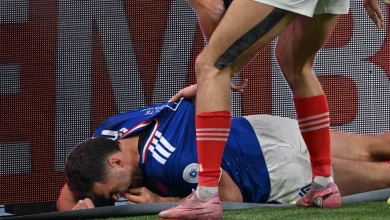 VIDEO. France – Afrique du Sud : "Détestable !" Damian Penaud violemment poussé dans les panneaux publicitaires par un Springbok