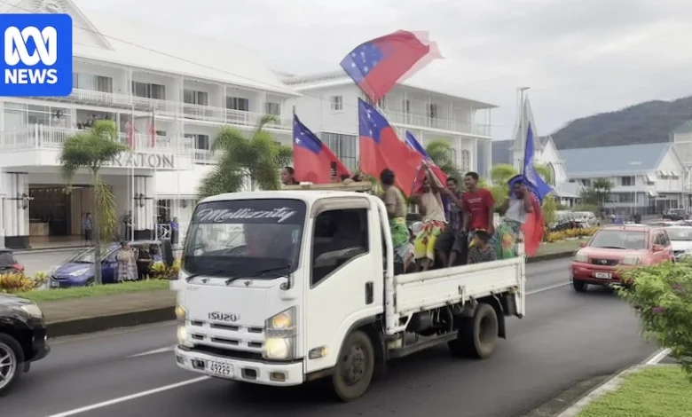 VIDEO: Samoan fans line the streets of Apia ahead of match against New Zealand