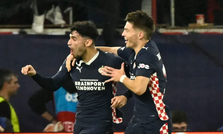 VIDEO: USMNT star Ricardo Pepi matches Cristiano Ronaldo and Sergio Aguero with another late Champions League goal for PSV