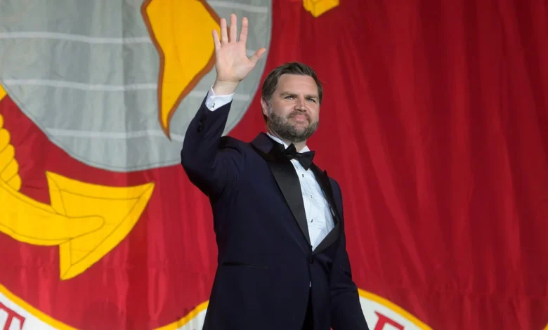 Vance fires up Marines on military branch's 250th birthday: ‘Kick the enemy’s a-- and come home safe’