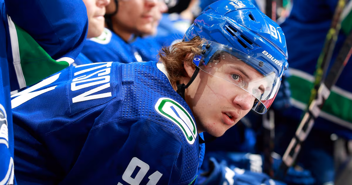 Vancouver Canucks place Vitali Kravtsov on unconditional waivers for purposes of buyout