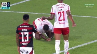 Varela e Arrascaeta ameaçam, mas Flamengo x Bragantino em 0x0 no intervalo