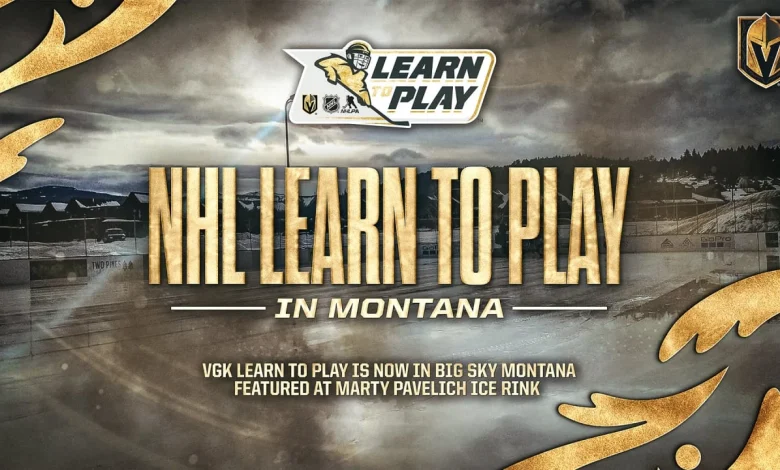 Vegas Golden Knights to Host NHL Learn to Play in Big Sky, Montana
