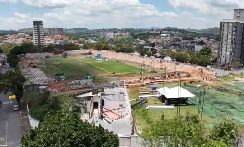 Veja como está o estádio histórico de time da Série A dois meses após início da demolição