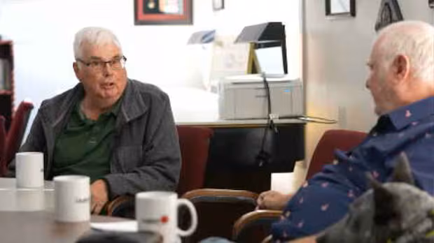 Veterans share experiences and camaraderie at 'Buddy Check Coffee' meetings
