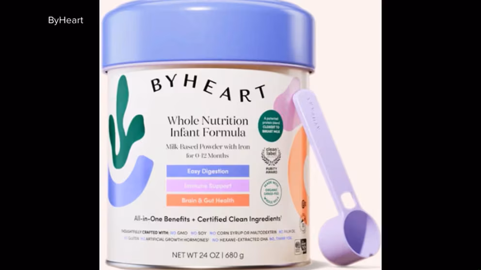 Video At least 23 infants hospitalized with botulism in connection to ByHeart baby formula