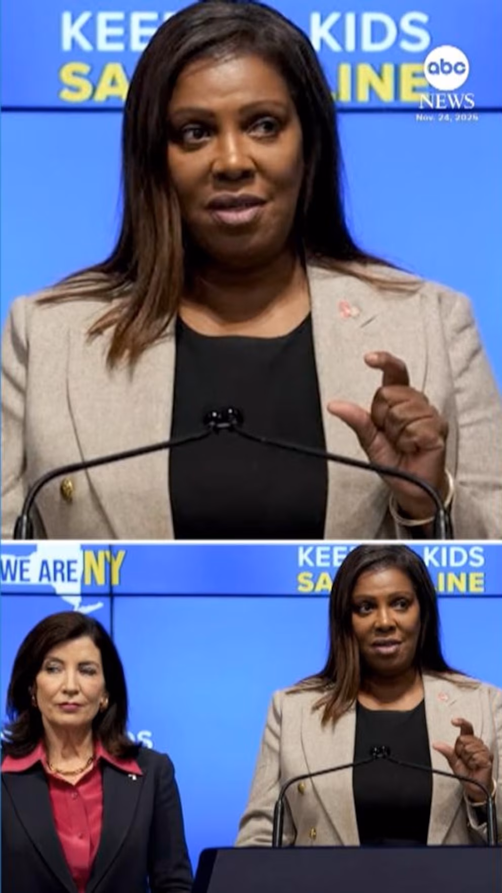 Video Criminal cases against Comey and James dismissed