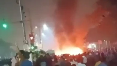 Video: Fire Rages, Chaos After Blast In Car Near Delhi's Red Fort