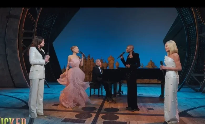 Video: Idina Menzel and Kristin Chenoweth Reunite With WICKED Movie Stars for 'For Good' Quartet