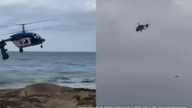 Video: Moment When Russian Chopper Broke Into 2 Parts Before Crash Killing 4