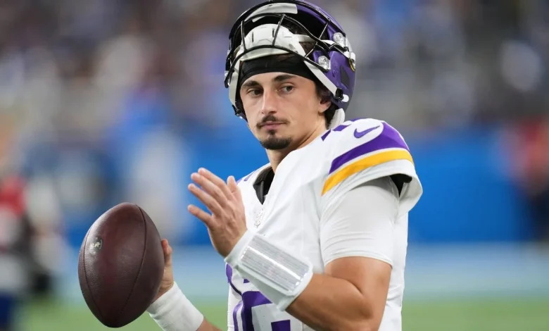 Vikings to start Max Brosmer at quarterback against Seahawks