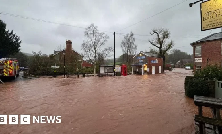Villagers rally to help Storm Claudia clean up