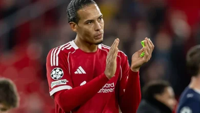 Virgil van Dijk takes to social media after disappointing loss to PSV Eindhoven