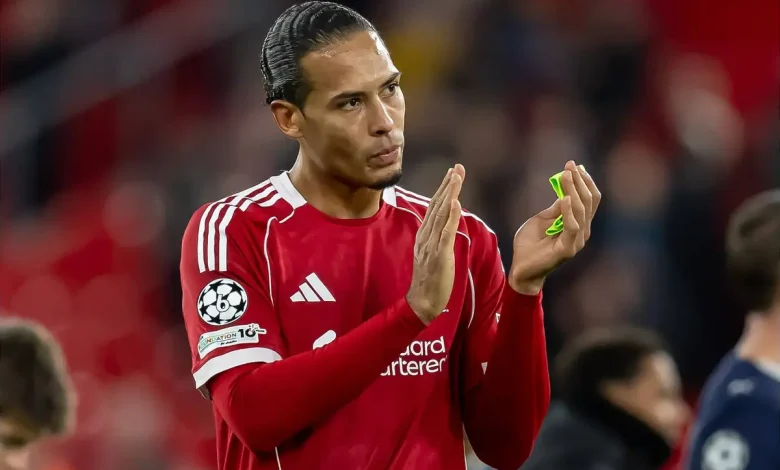 Virgil van Dijk takes to social media after disappointing loss to PSV Eindhoven