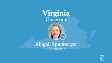 Virginia Governor Election Results 2025: Abigail Spanberger Wins