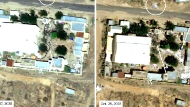 Visible from space, bloody sands expose the slaughter of tens of thousands in Sudan