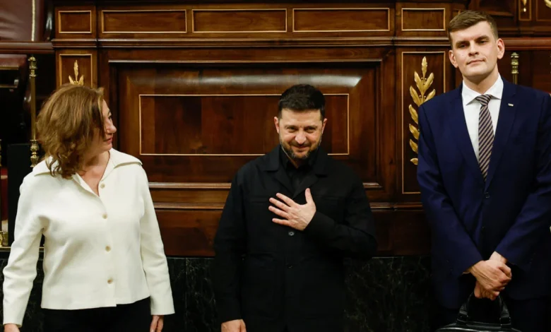 Visita de Zelenski: España promete un paquete de ayuda "sustancial" para Ucrania
