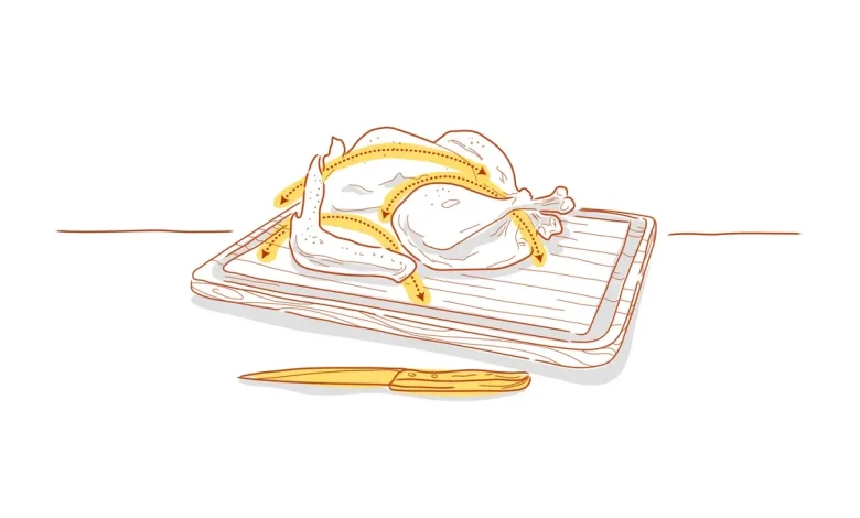 Visual step-by-step guide on how to carve your Thanksgiving turkey