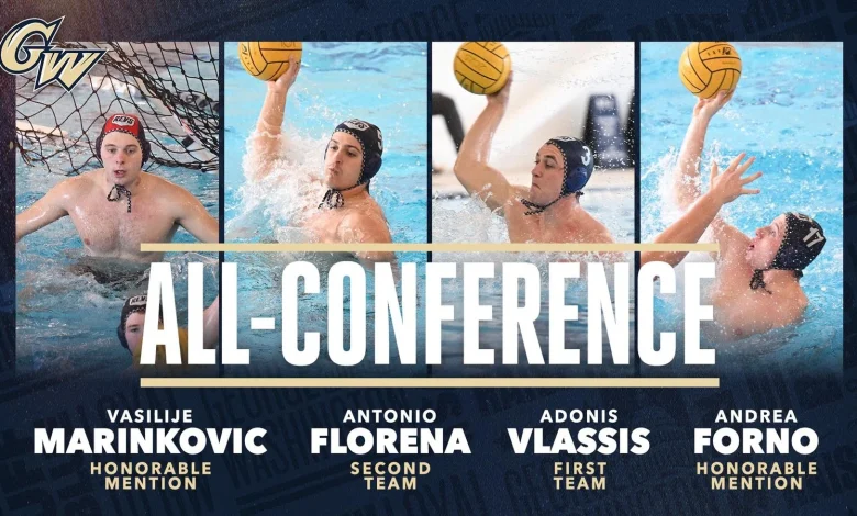 Vlassis Placed on MAPWC All-Conference First Team; Four Revolutionaries Earn All-Conference Recognition