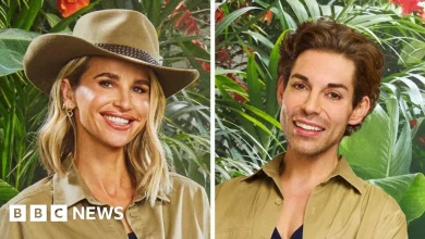 Vogue Williams and Tom Read Wilson enter TV jungle as I'm A Celebrity's late entrants