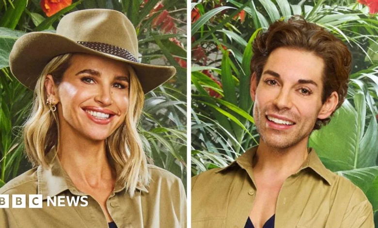 Vogue Williams and Tom Read Wilson join I'm A Celebrity... Get Me Out of Here!