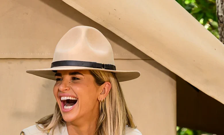 Vogue Williams makes big impact in I'm A Celebrity camp