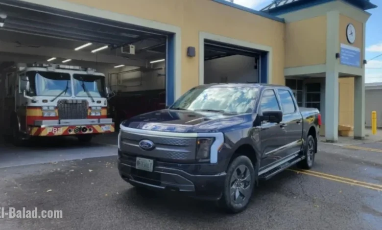 Volunteer Firefighter Teams Up with F-150 Lightning for Rescue Efforts