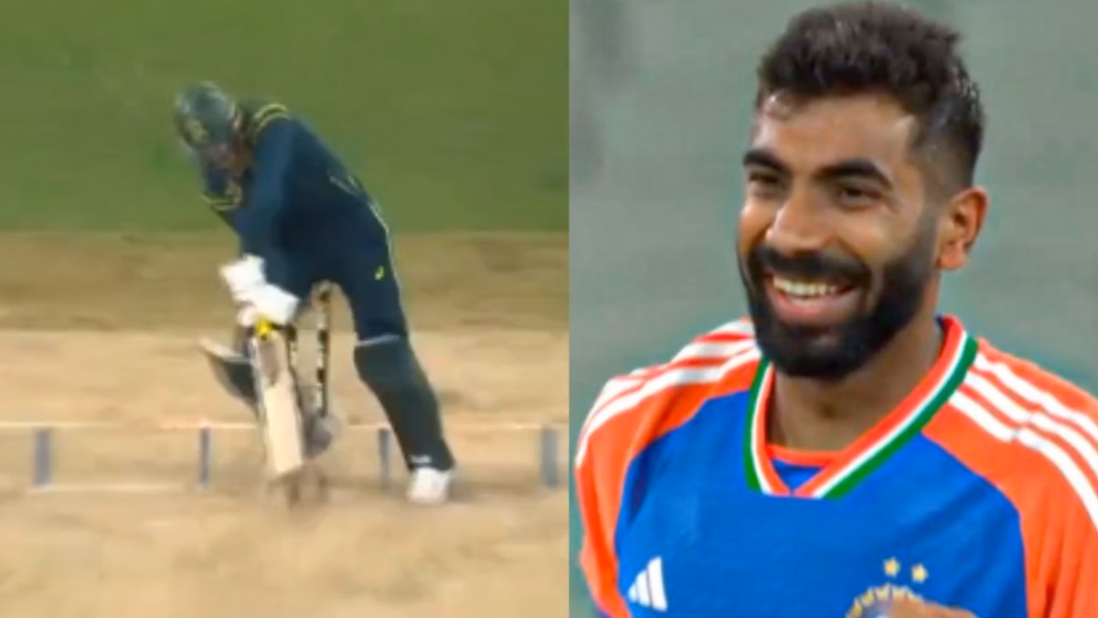 WATCH | Jasprit Bumrah's Signature Yorker Clean Bowls Matthew Short During 2nd T20I at MCG