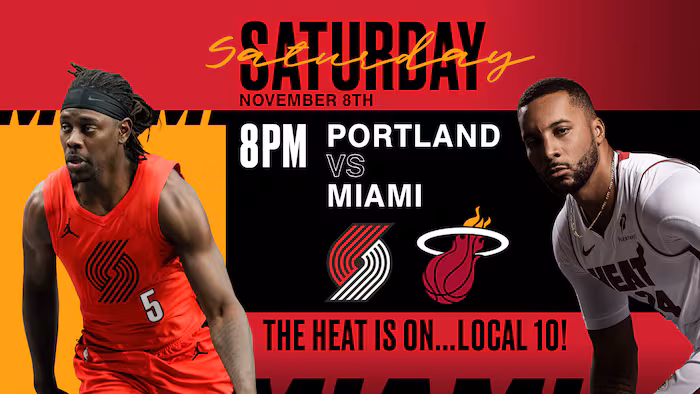 WATCH LIVE on 10: Heat look to stay hot at home vs. Trailblazers