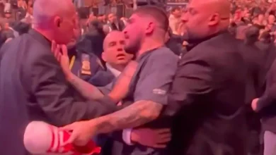 WILD brawl erupts at UFC before Della Maddalena fight