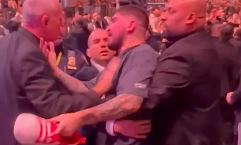 WILD brawl erupts at UFC before Della Maddalena fight