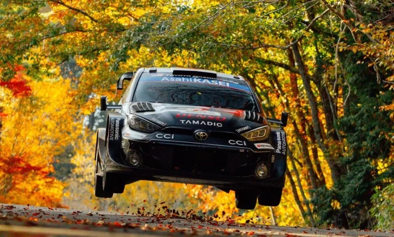 WRC Rally Japan: Toyota 1-2 as Takamoto Katsuta crashes from lead group