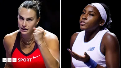 WTA Finals 2025: Aryna Sabalenka beats Jasmine Paolini and Coco Gauff loses to Jessica Pegula in Riyahd