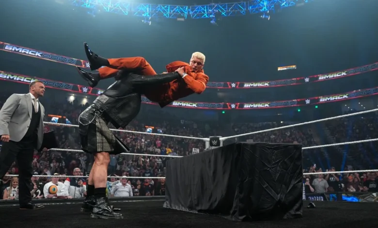 WWE 'SmackDown' highlights: Contract signing leads to another Rhodes-McIntyre brawl