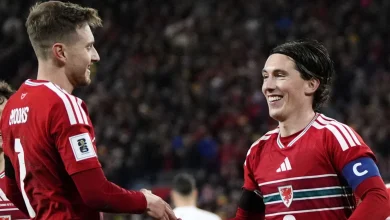 Wales 7-1 North Macedonia: Captain Harry Wilson scores hat-trick as Craig Bellamy's side set up home play-off