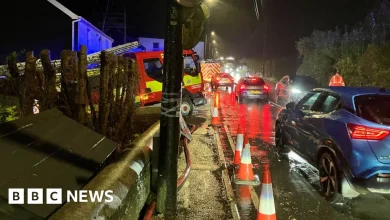 Wales weather: Widespread flooding and disruption as heavy rain hits