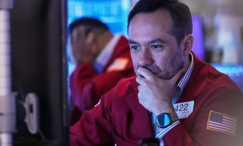 Wall Street scrambles back from a big morning loss as Nvidia and bitcoin swing