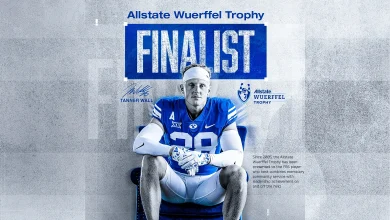Wall named finalist for Allstate Wuerffel Trophy