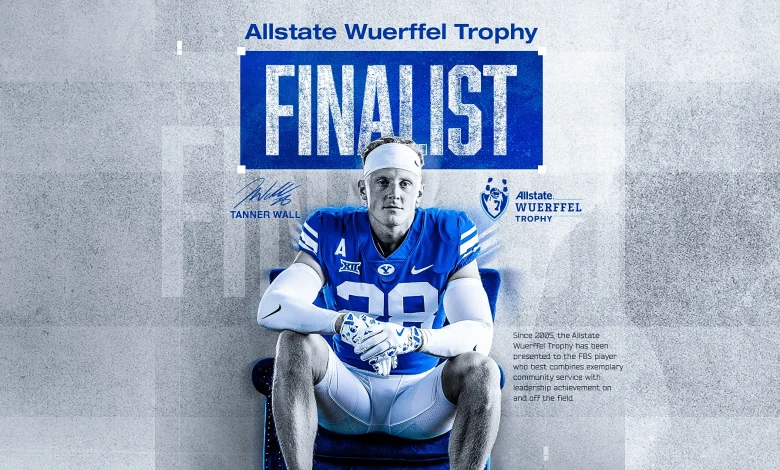 Wall named finalist for Allstate Wuerffel Trophy
