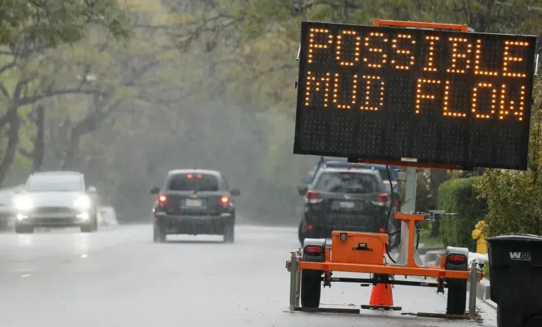 Warnings Issued for Millions as Storms Hit California