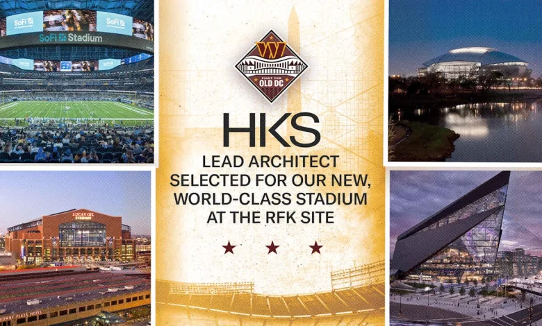 Washington Commanders Select HKS as Lead Architect for the Team's New World-Class Stadium