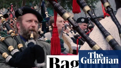 Watch 374 bagpipe players break a world record with AC/DC tribute – video