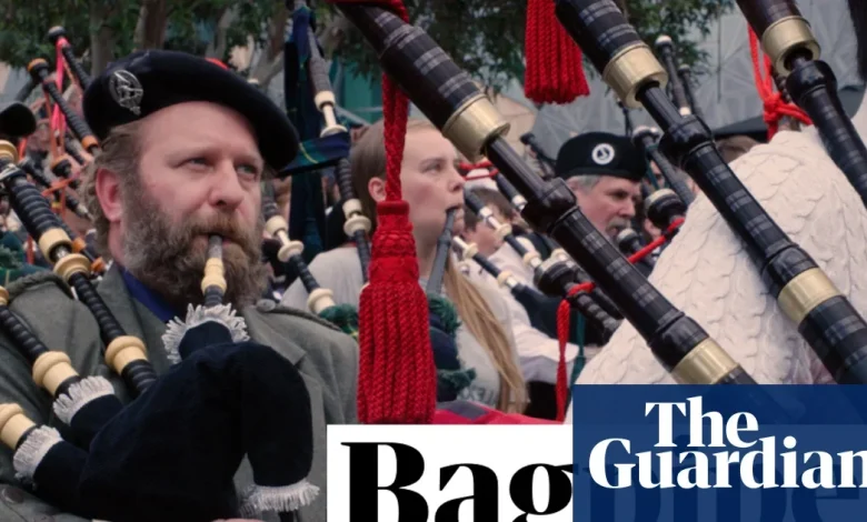 Watch 374 bagpipe players break a world record with AC/DC tribute – video