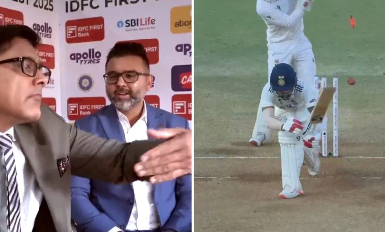 Watch: Anil Kumble's reaction to KL Rahul getting bowled by Simon Harmer in Guwahati goes viral