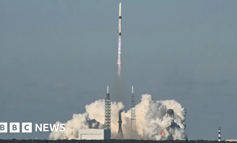 Watch: Blue Origin sends satellites to Mars in historic launch