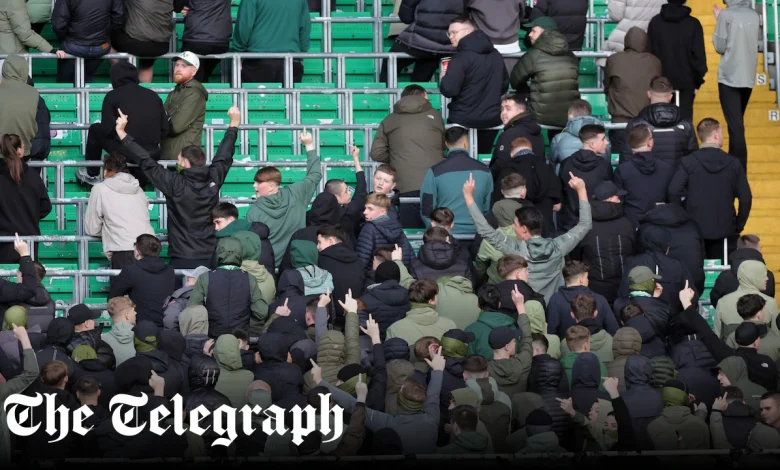 Watch: Celtic fans boo Remembrance Sunday silence