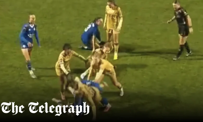 Watch: Crystal Palace midfielder facing extended ban after putting opponent in headlock