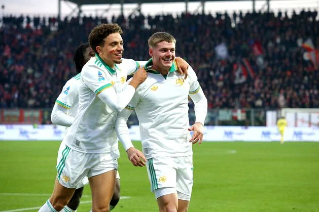 Watch: Evan Ferguson bags first Roma goal and Troy Parrott on target once again